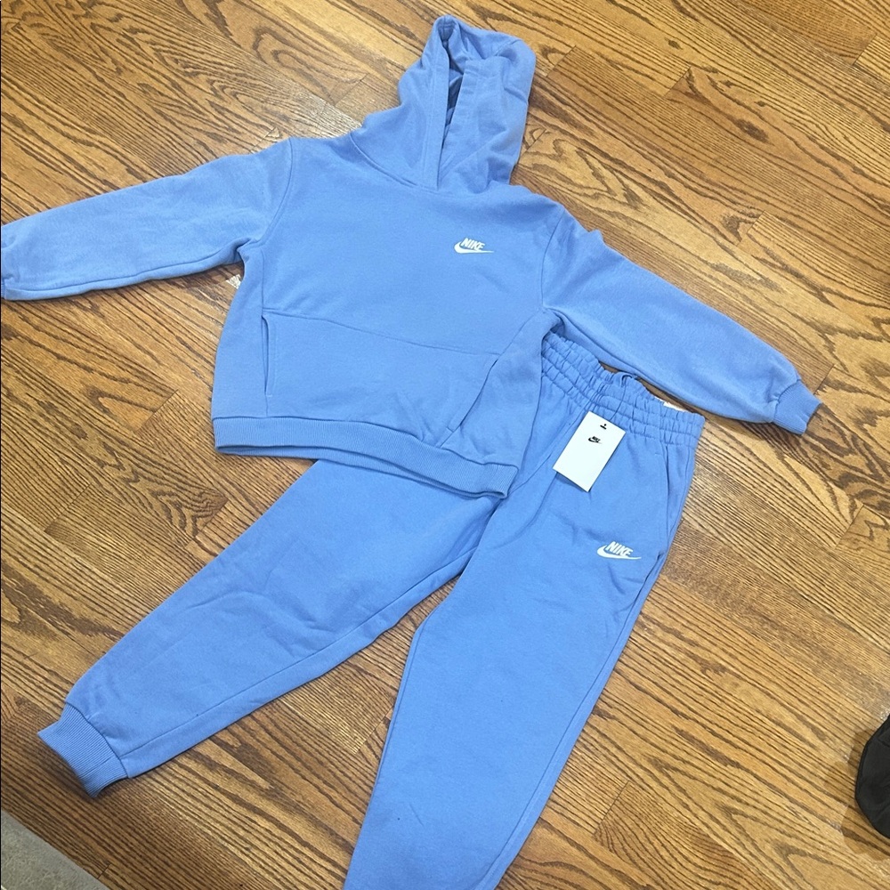 Nike Kids Light Blue Joggers